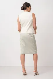 Skirt FASHION CENTRE #Psh-4136 evkalipt