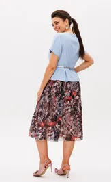 Блуза Anelli Laurel 0690.1 голубой