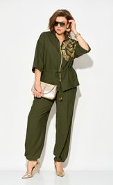 Suit Лилиана 1527 xaki