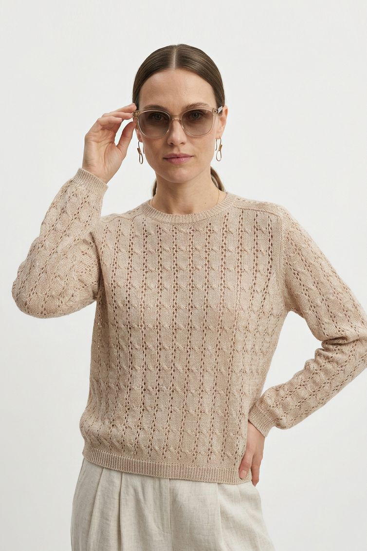 Jumper Polesie #S1434-26 6S1600-D43 surovyj+antichnyj belyj 170