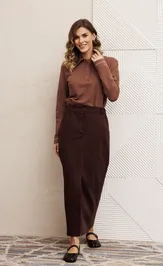 Suit GIZART 5425 mokko muss, shokoladnyj dzhins