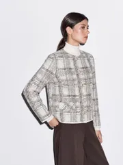 Żakiet BELANGE #3381 molochnyj