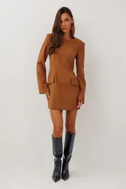 Платье Buter New арт. 3395 коричневый