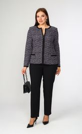 Жакет BONADI 1955 баклажан