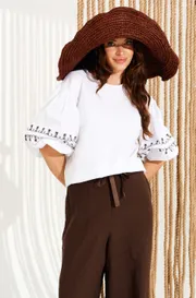Blouse Elletto Life #13002 belo-kor