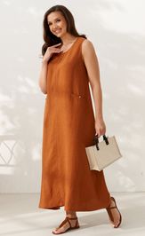 Dress Alta Moda 1084-2 terrakot