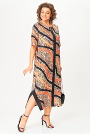 Sukienka Michel Chic #2168 abstrakciya