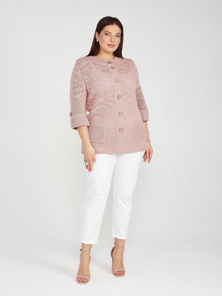 Кардиган BONADI арт. 2178 пудра