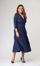 Sukienka SandyNA 13637 sinij