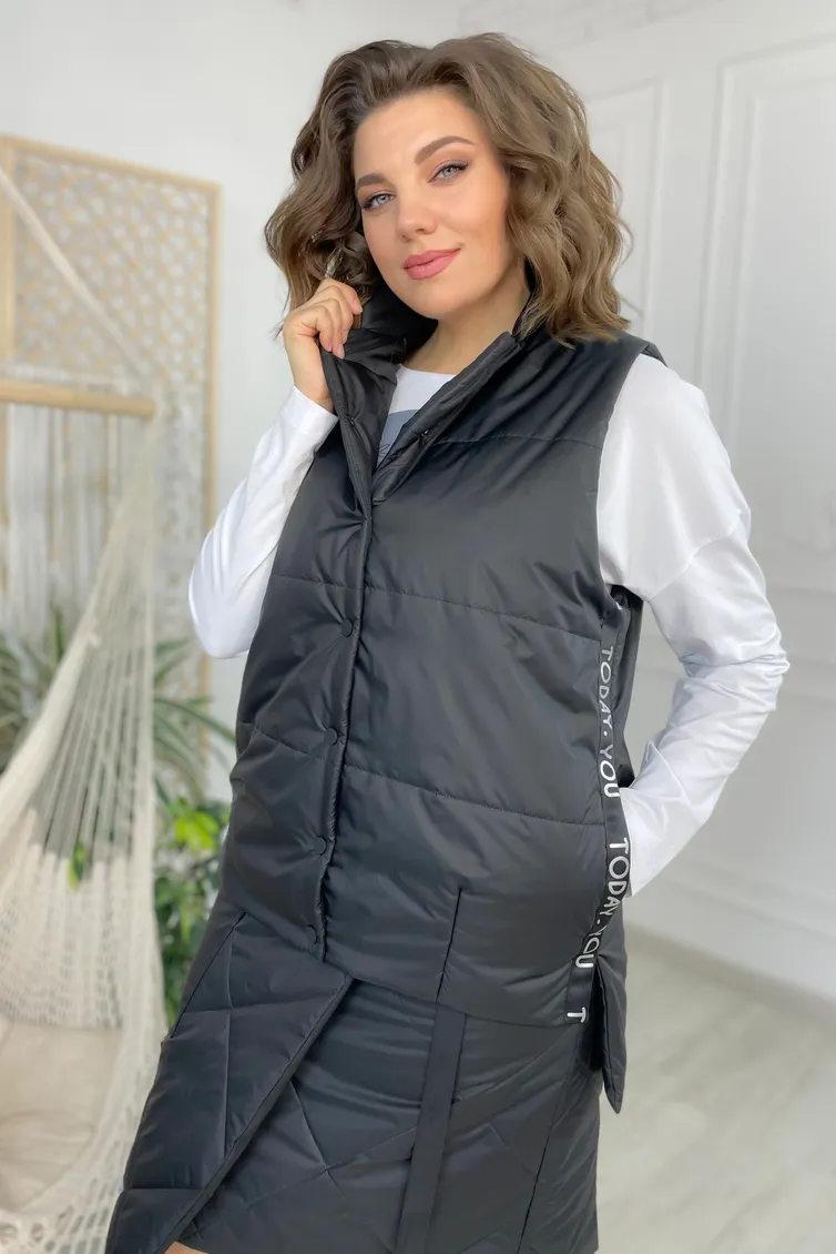 Kamizelka Rumoda #2041/3 chernyj