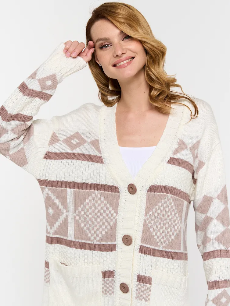 Sweter Newvay #9232-91014 mol/kakao/vechernij veresk