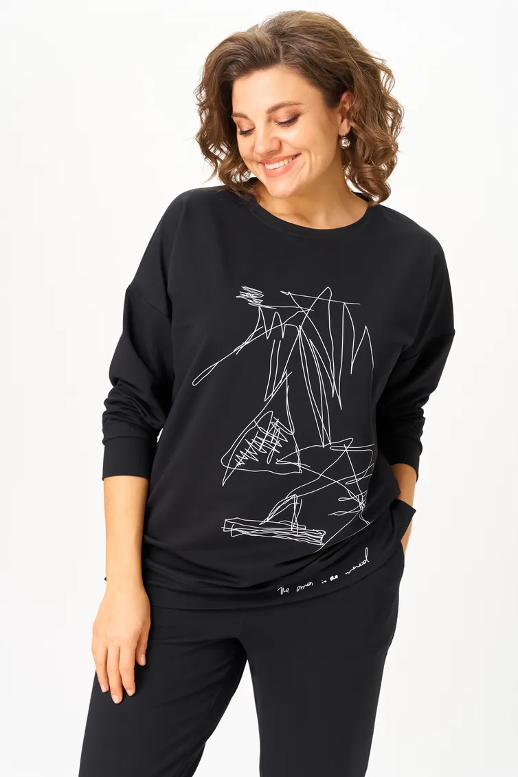 Zestaw STEFANY #2061-2 chernyj