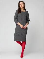 Sukienka Michelle Style #1204 sv.grafit