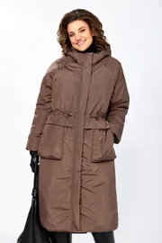 Płaszcz LS #8295 shokolad