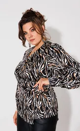 Bluzka Anelli Laurel 1423 zebra