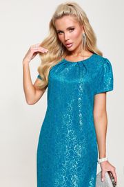 Платье DS Trend арт. П-4241-0104-02 (кружевное с коротким рукавом)