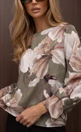 Blouse nika.pl 0204301 Emi-43 zelenyj