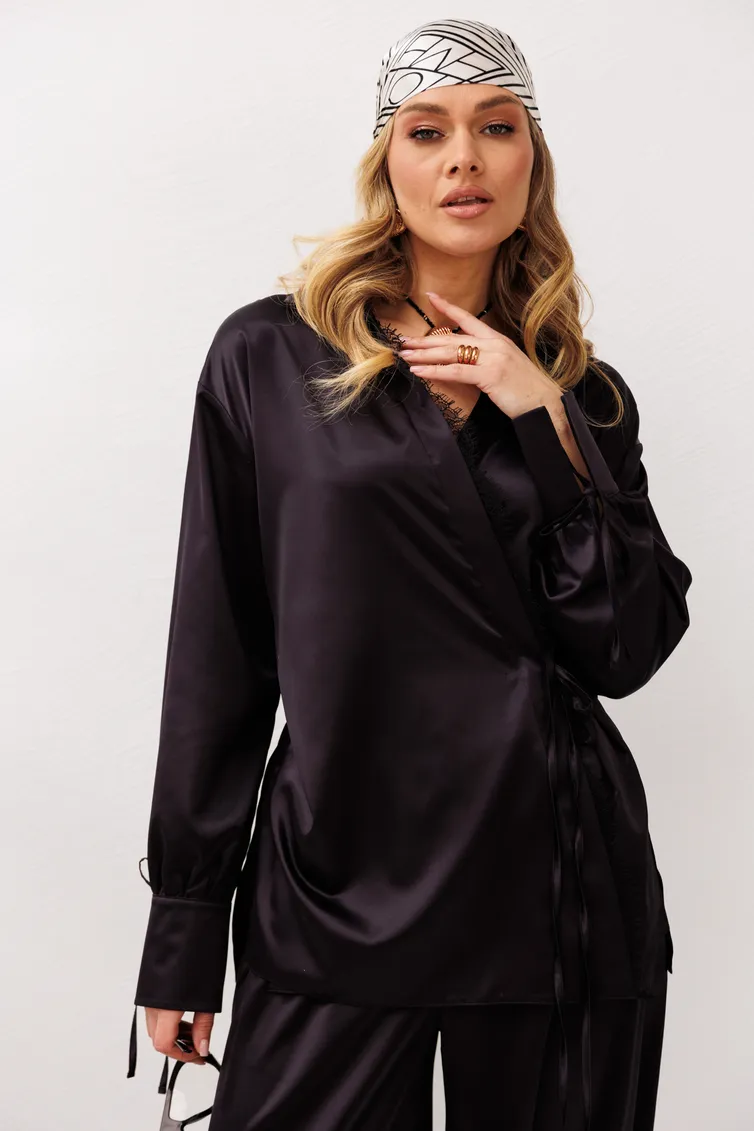 Garnitur Anastasia #1353 chernichnyj