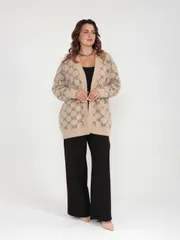 Sweter BONADI #2250 bezhevyj