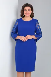 Sukienka Vilena-fashion #862 vasilek