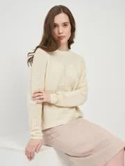 Джемпер Newvay арт. 7221-40181 кремовый