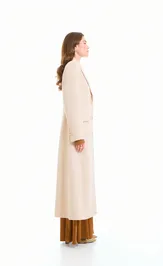 Пальто Elema 1-2142 светло-бежевый 164