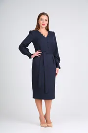 Sukienka Vilena-fashion #653 temno-sinij