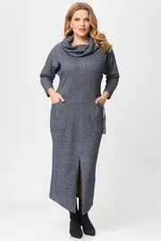 Sukienka Michel Chic #2145 plate serebro
