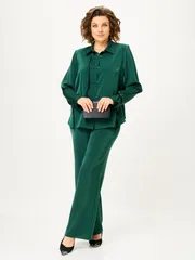 Garnitur Vilena-fashion #1163 izumrud
