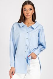 Blouse VIZAVI #727 goluboj
