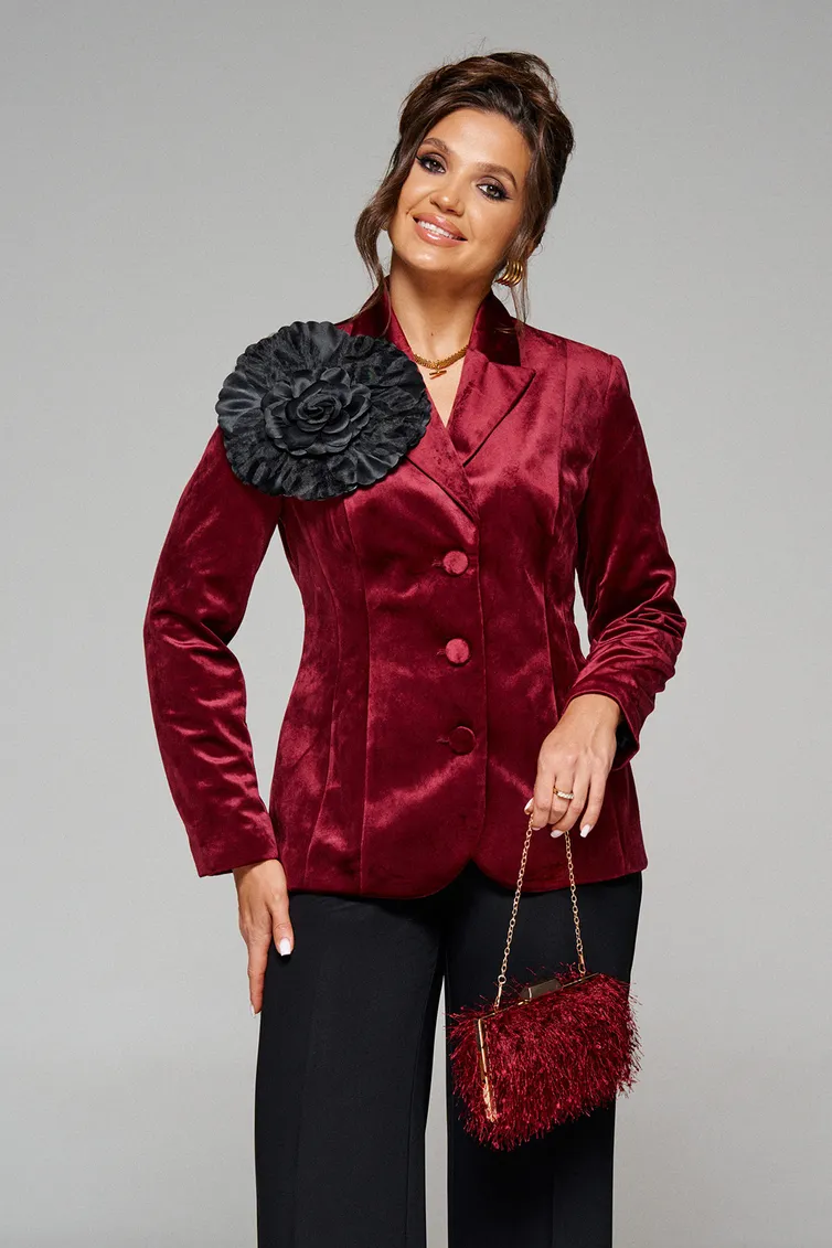 Zestaw Beautiful & Free #6218 bordo