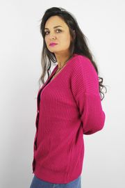 Кардиган Полесье арт. С2804-23 3С3228-Д43 малиновый сорбет 158
