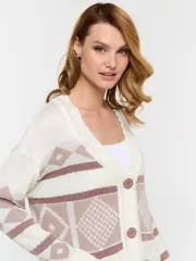 Sweter Newvay #9232-91014 mol/kakao/vechernij veresk