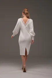 Платье Galean Style арт. 957 белый