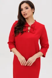 Sukienka Vilena-fashion #1095 krasnyj