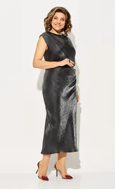 Dress Anastasia MAK 1317 chern