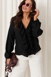 Bluzka PND #87047 chernyj