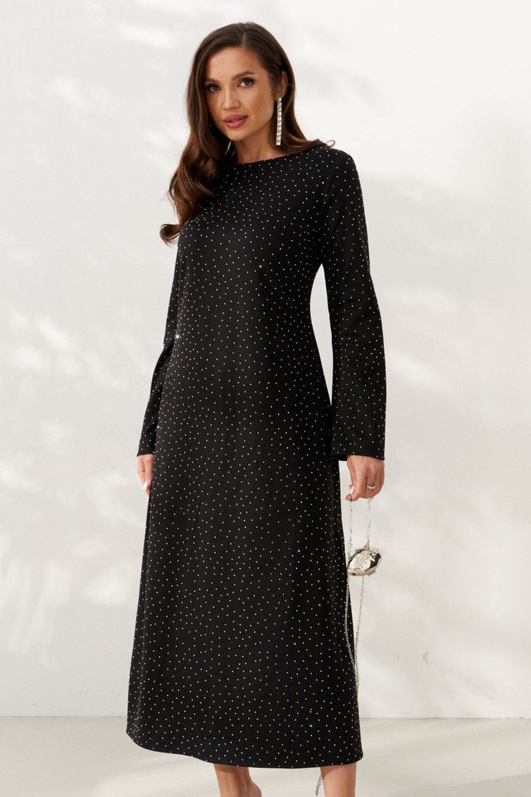 Dress Alta Moda #1055-1 chernyj