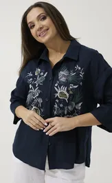 Suit Ma Cherie 3123 temno-sinij+belyj