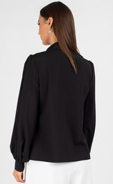 Blouse VIZAVI 748 chernyj