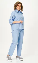Garnitur Vilena-fashion 1158 goluboj