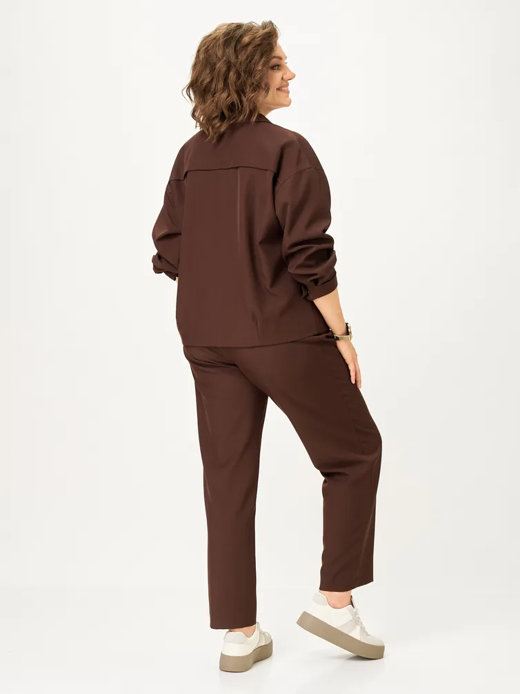 Garnitur Vilena-fashion #1171 shokolad