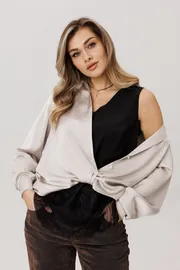 Blouse Anelli Laurel #1663 rechnoj zhemchug