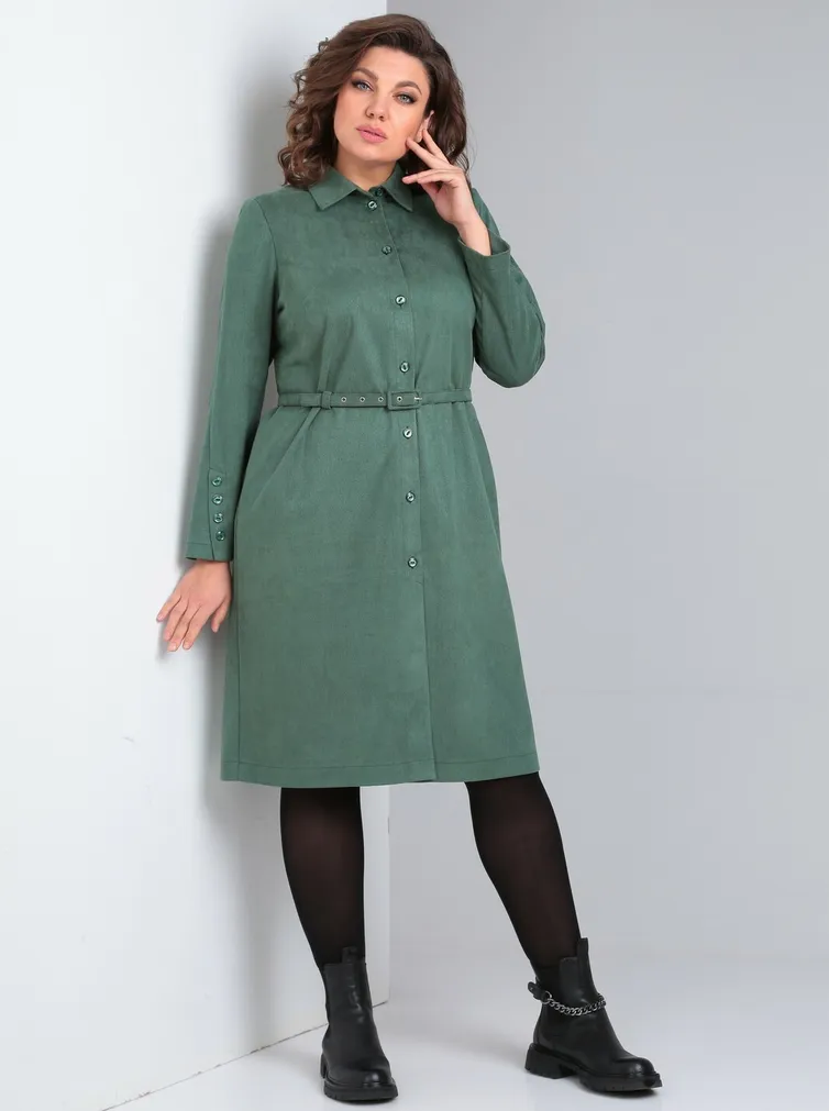 Sukienka Vilena-fashion #864 zelenyj