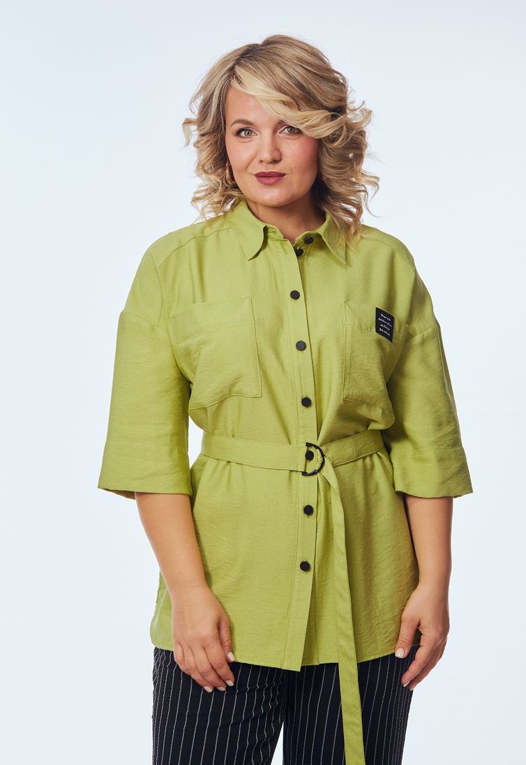 Комплект OVERYOU арт. 248/1 фисташка с черно-белым