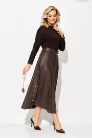 Dress Liliana #1578 shokolad