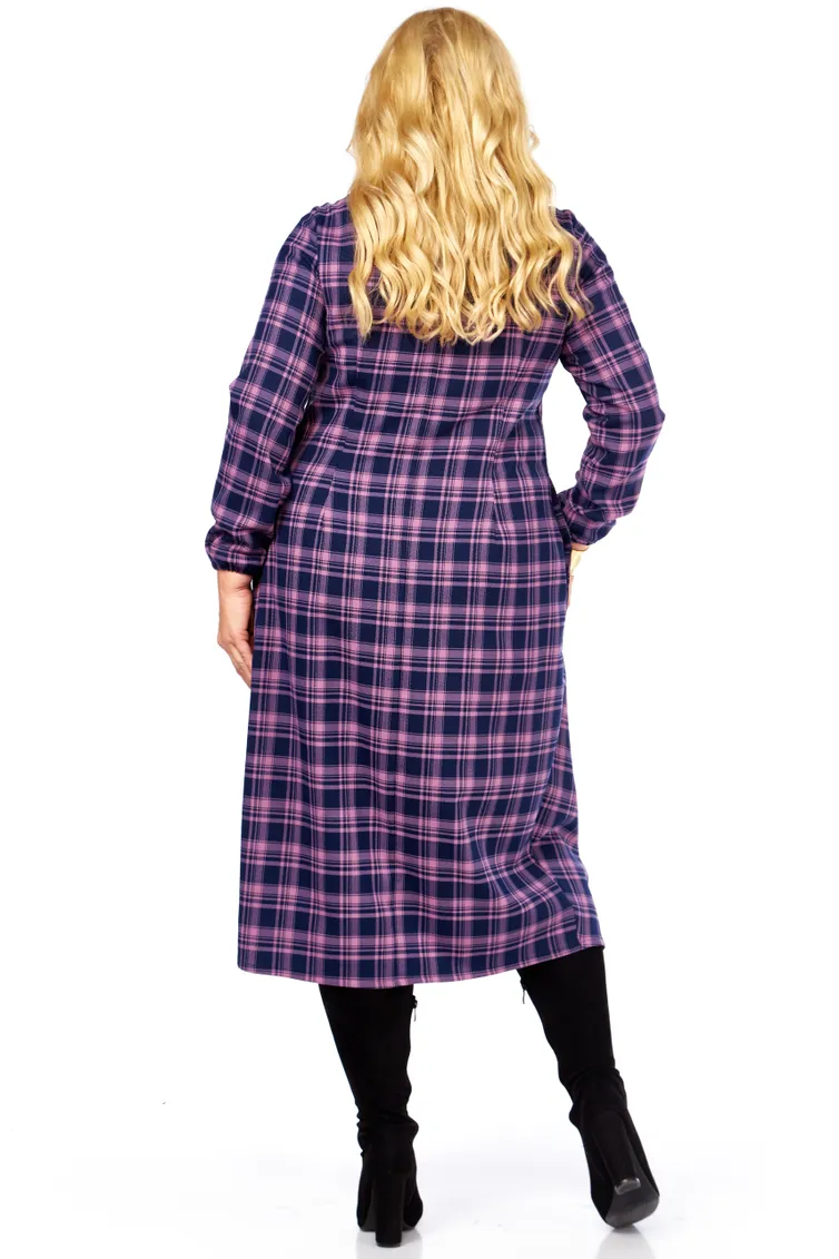 Dress Celentano #5058.2 sirenevaya kletka