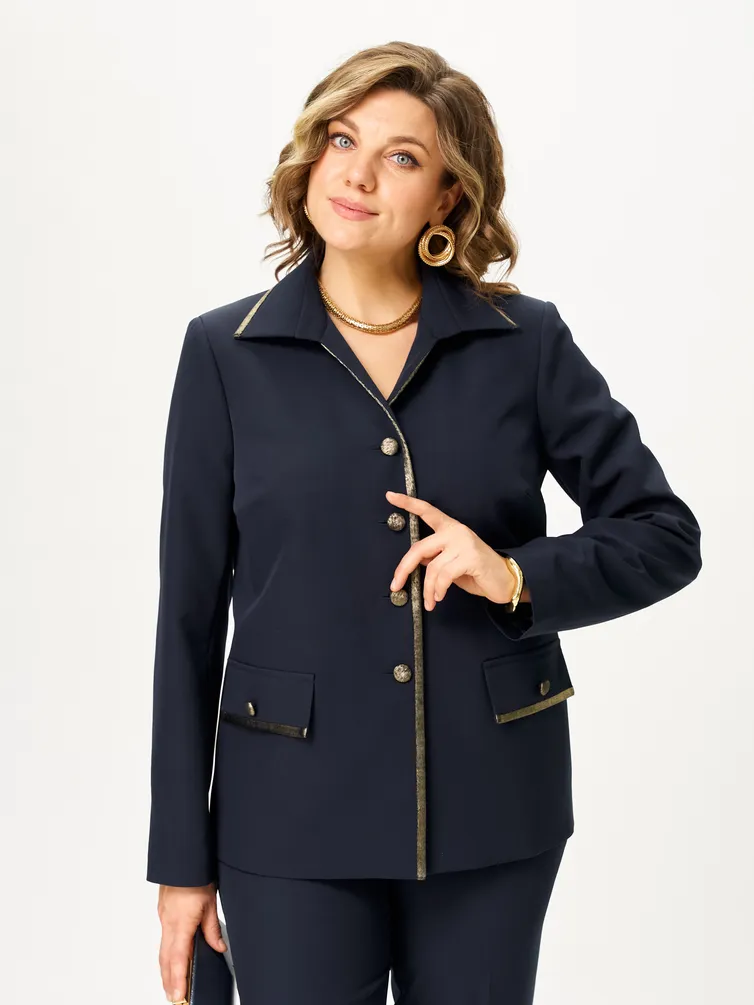 Garnitur Vilena-fashion #1202 sinij