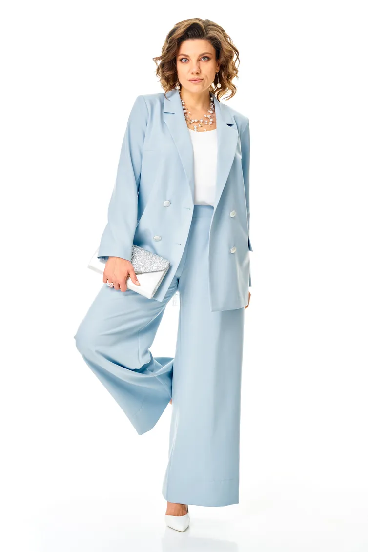 Костюм Anastasia арт. 1337 холодный голубой