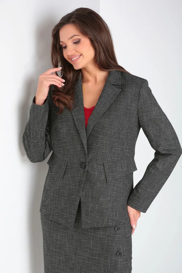 Костюм Vilena-fashion арт. 913 серый